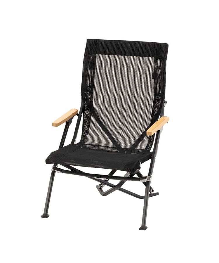 メッシュローチェア30 リッチブラック| スノーピーク(Snow Peak)