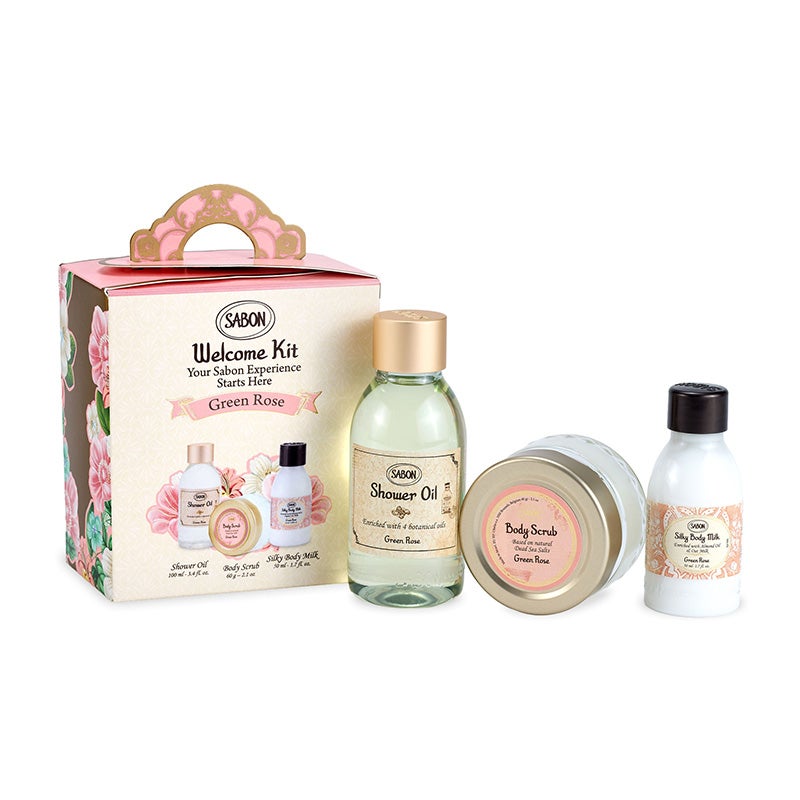 SABON（サボン） ウェルカムキット グリーン・ローズ 4570109766801