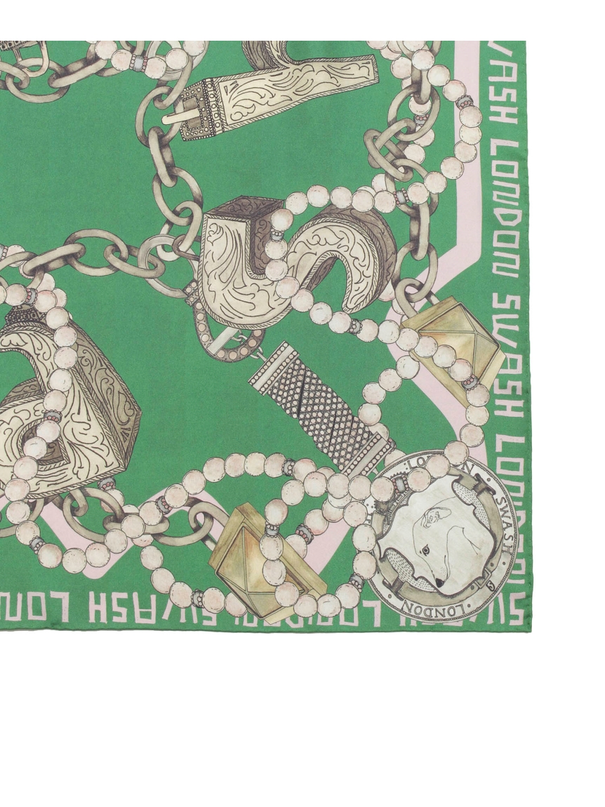 スカーフ】スウォッシュロンドン (SWASH LONDON) Canopy シルク