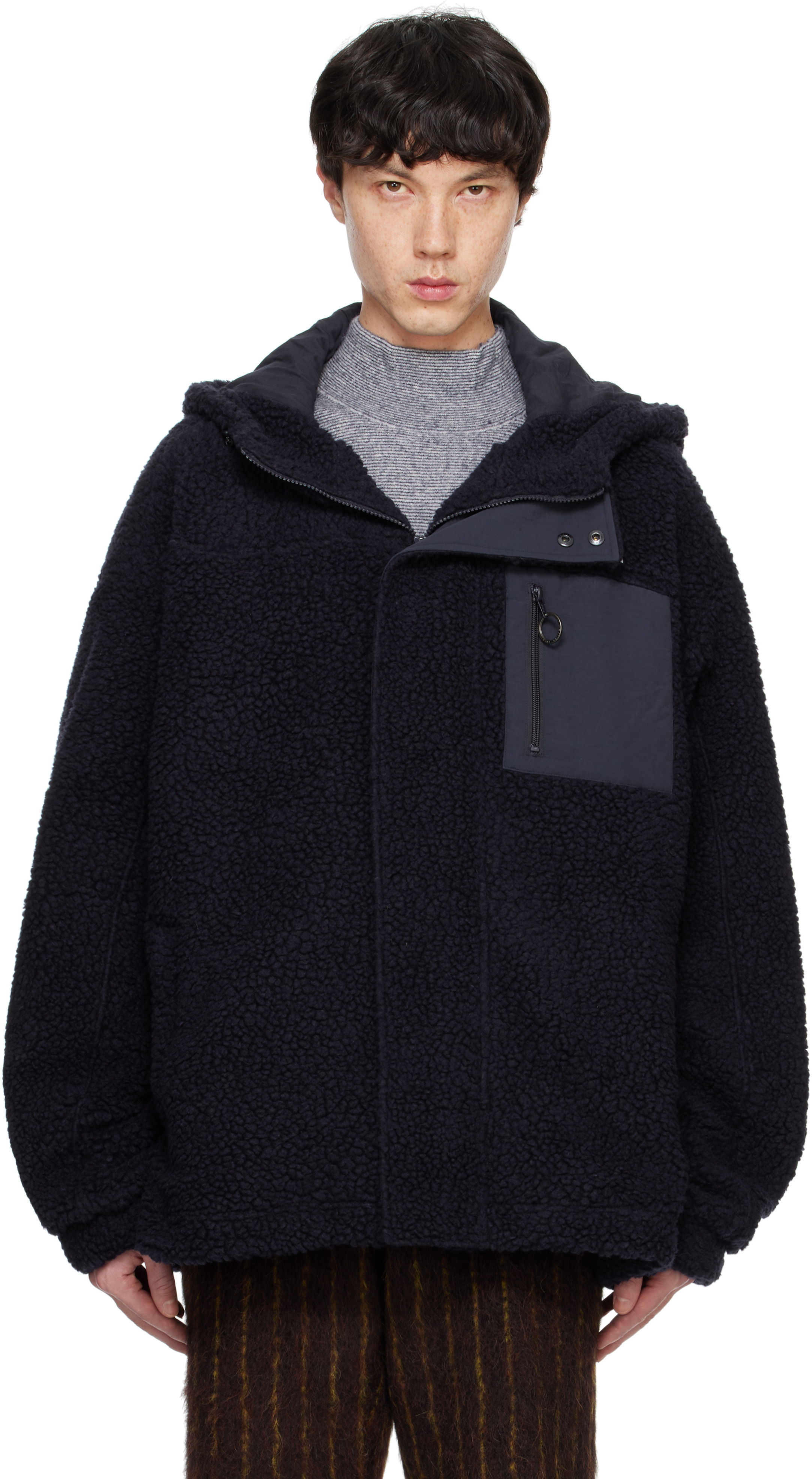 special! Martine Rose 18ss Fleece Jacket