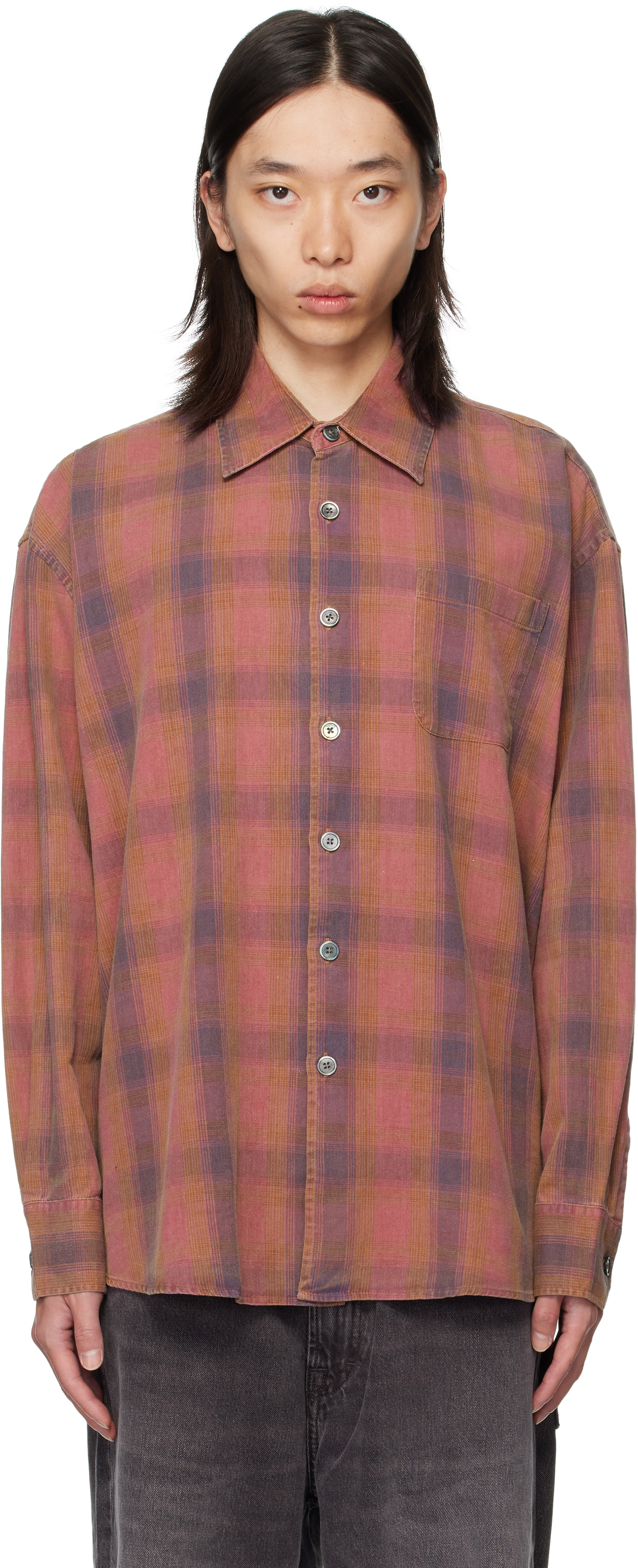 Pink Borrowed Shirt by OUR LEGACY on Sale