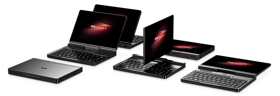 GPD Pocket 4 Windows 11 Ultra-Portable Modular Laptop PC