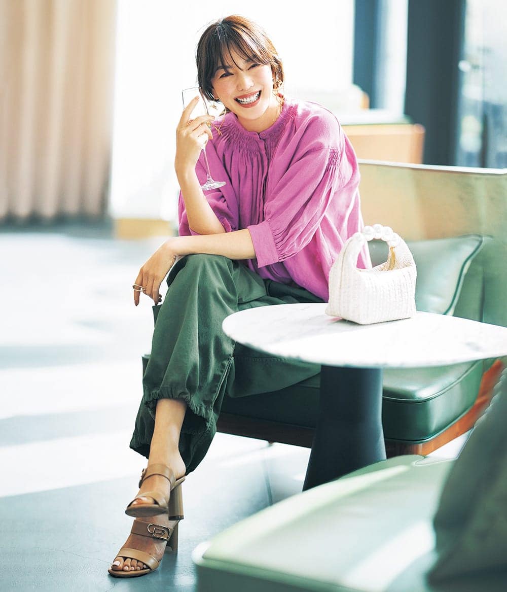 エビちゃん・蛯原友里さんが着こなす「デニム＆パンツ」コーデ17選