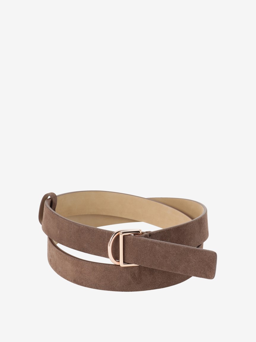 スエード Wリングベルト（ベルト）｜MAISON OCTOPUSSY（メゾン