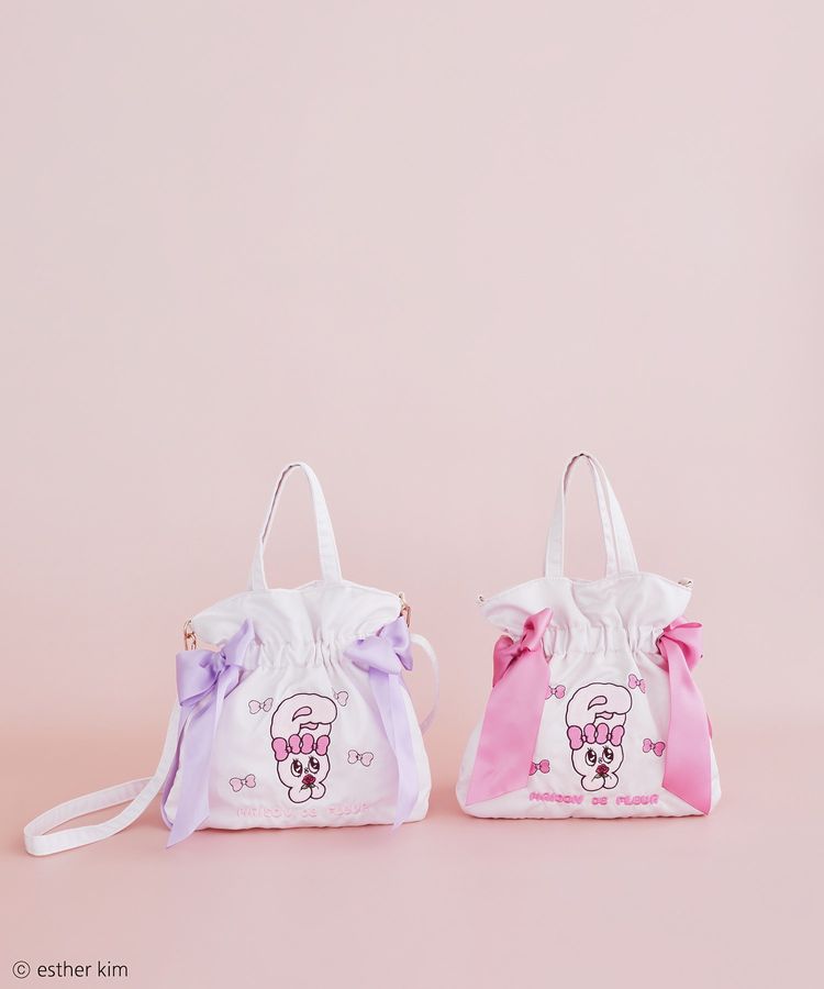 Esther Bunny WR2Wayトートバッグ/Maison de FLEUR（メゾン ド