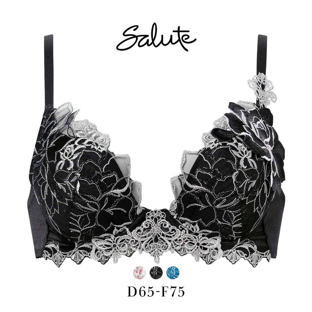 ワコール サルート 17グループ 17G VIVA LINE ブラジャー DEF