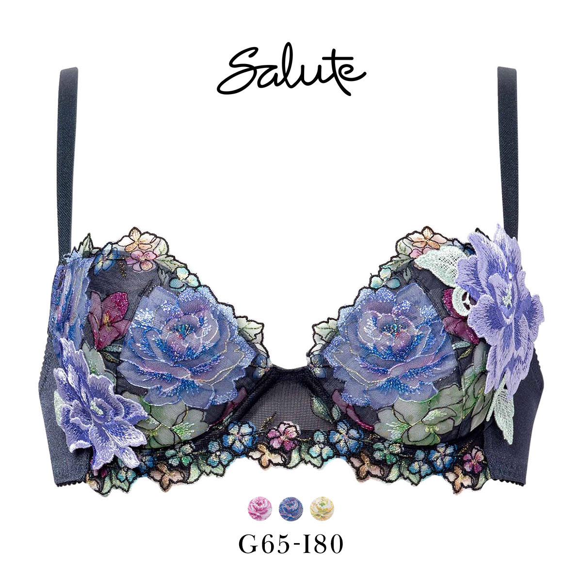 ワコール サルート 21グループ 21G P-UP ブラジャー プッシュアップ