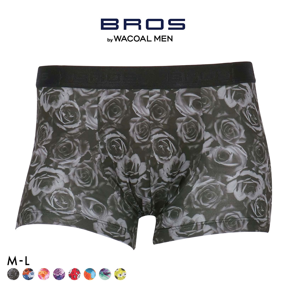 ブロス バイ ワコールメン ハナコトバパンツ 花柄 ボクサーパンツ ML