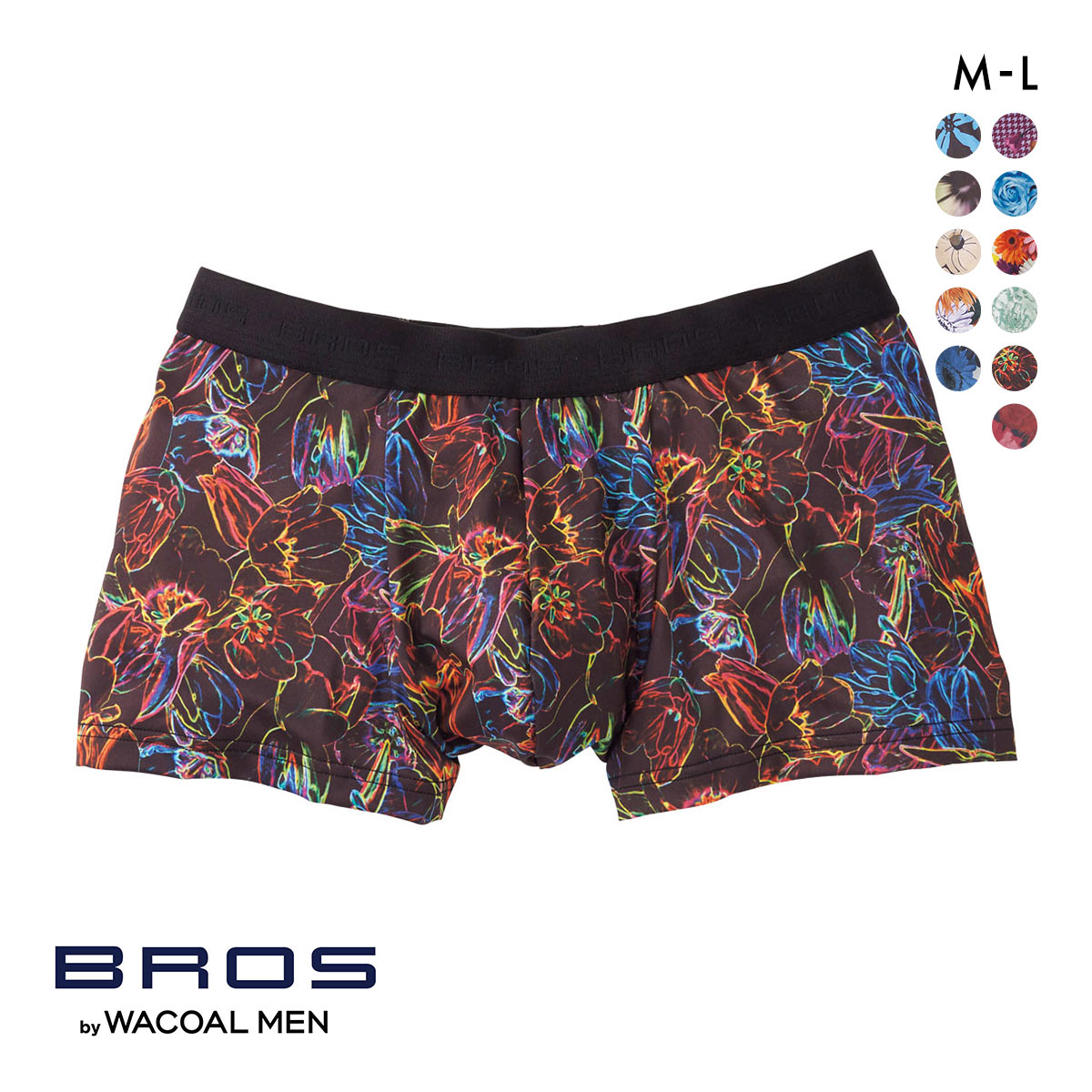 ブロス バイ ワコールメン BROS by WACOAL MEN ハナコトバパンツ 花柄