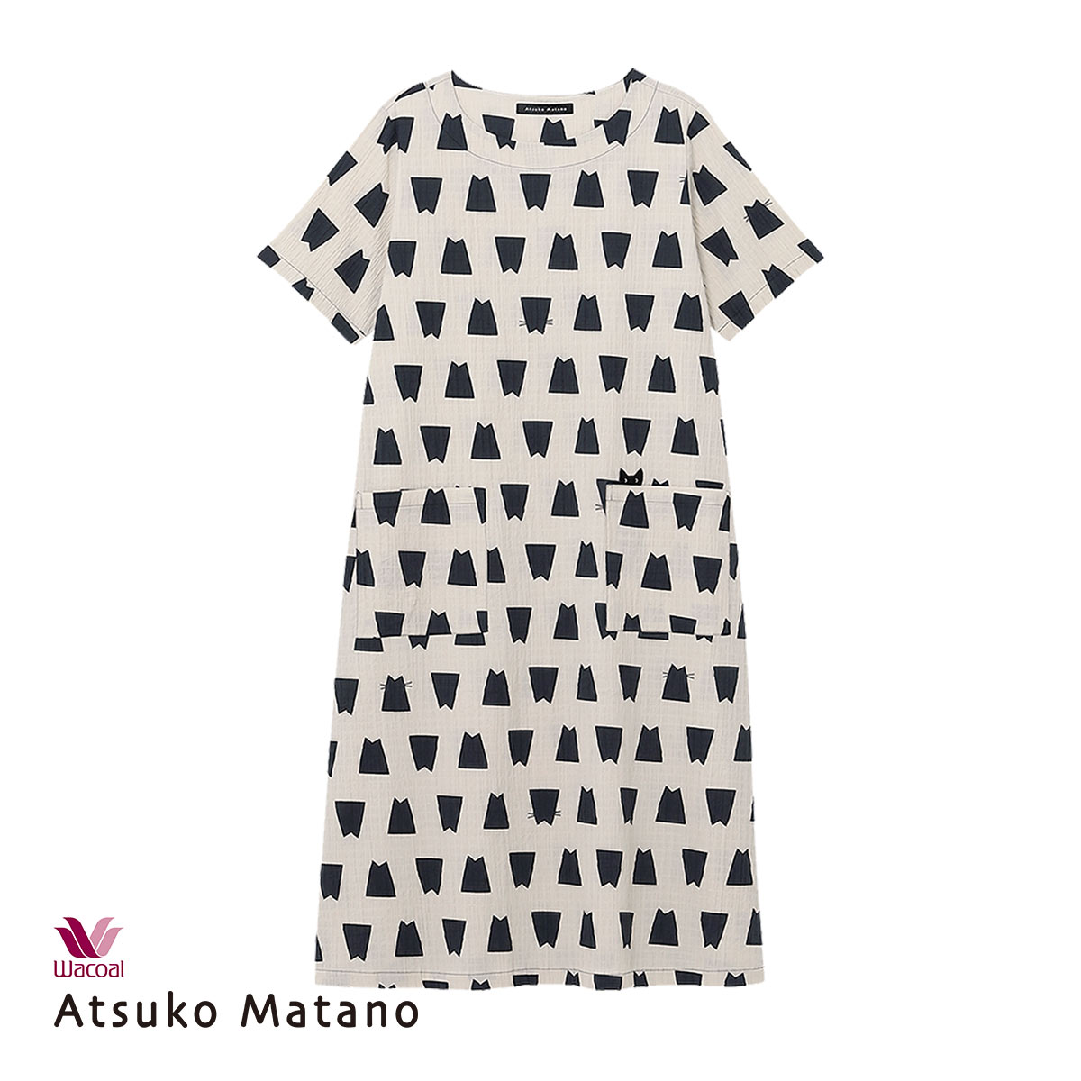 ワコール Wacoal マタノアツコ ATSUKO MATANO ネコシルエット ルーム