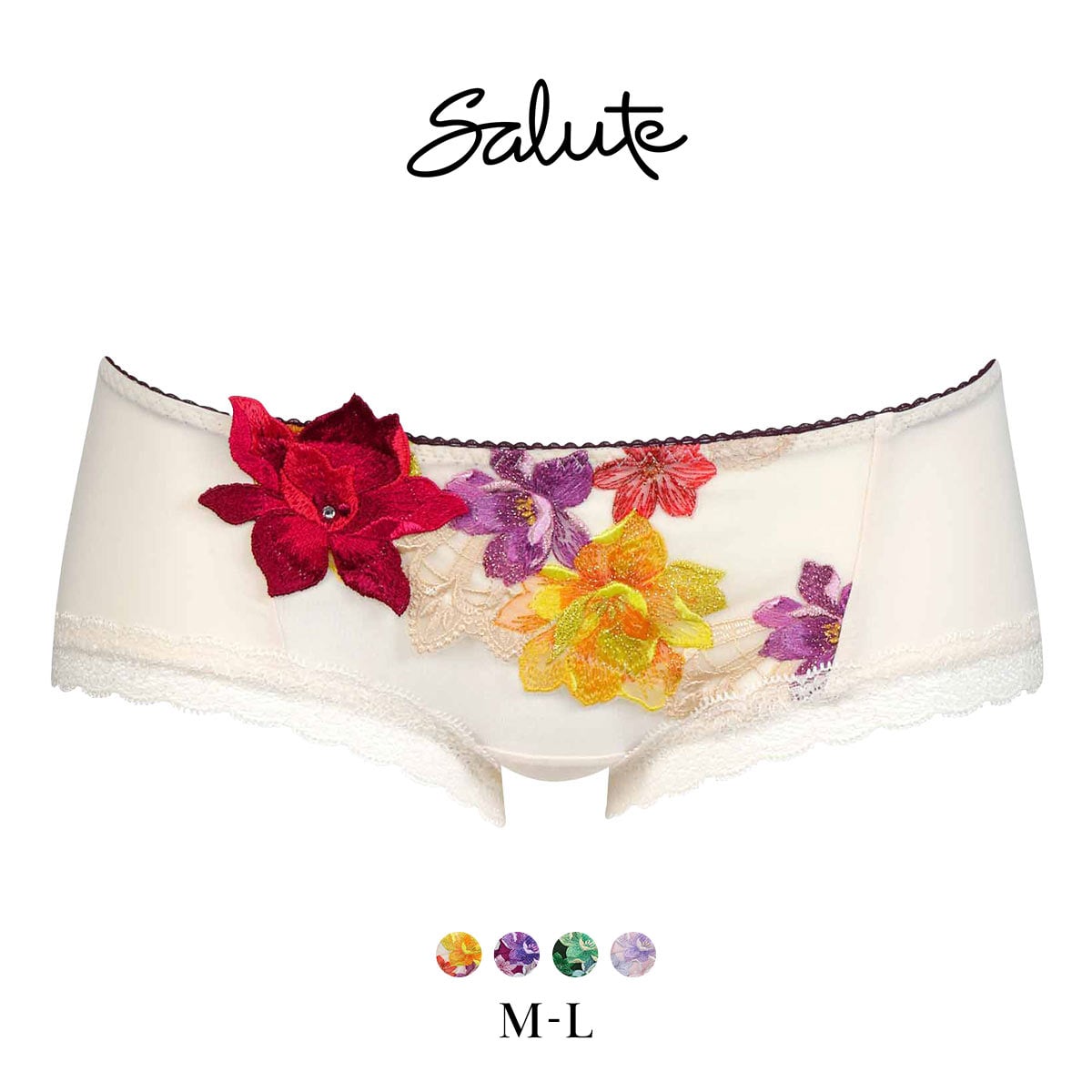 ワコール Wacoal サルート Salute 30G ボーイレングスショーツ ML 下着