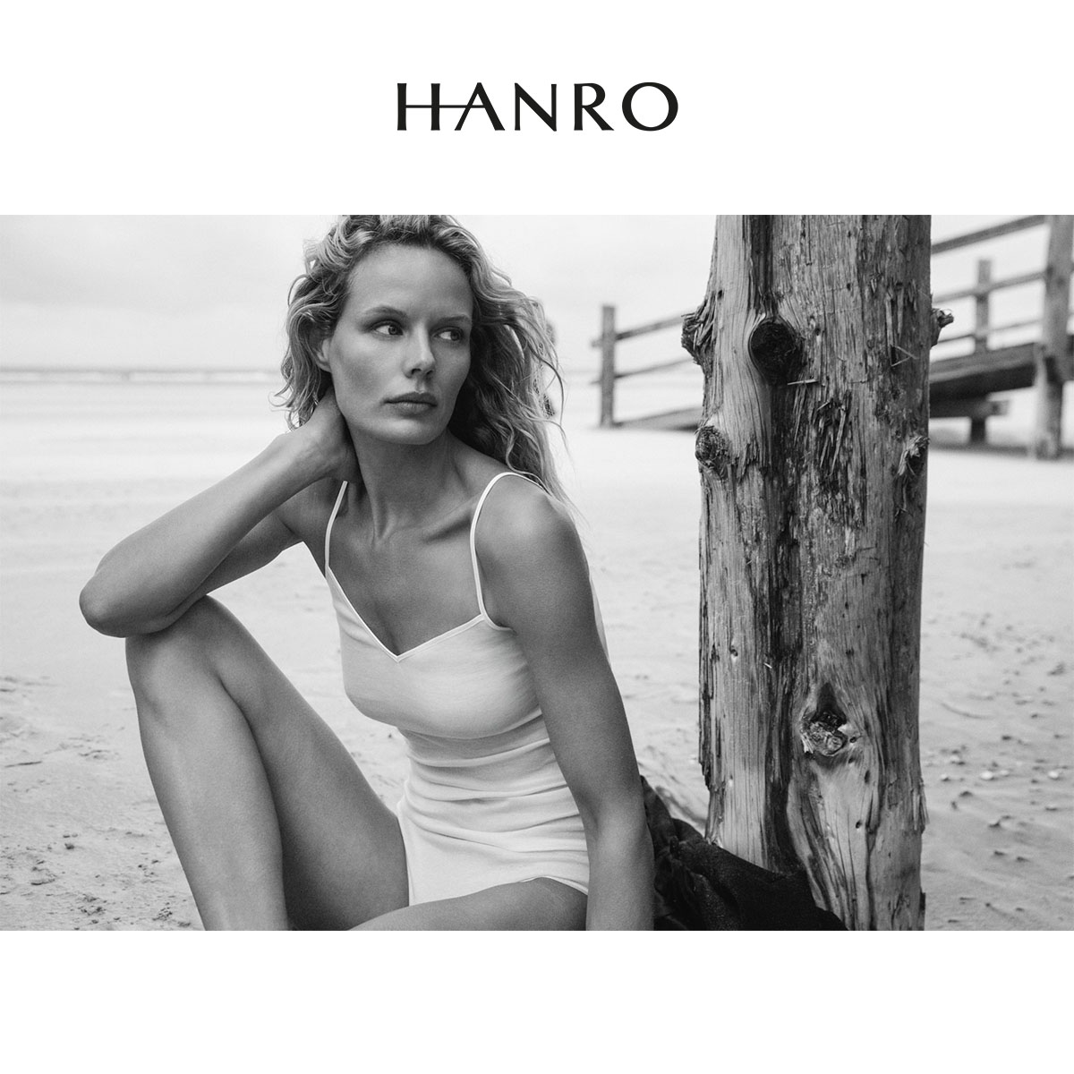 ハンロ コットン シームレス 長袖 トップス HANRO COTTON SEAMLESS U