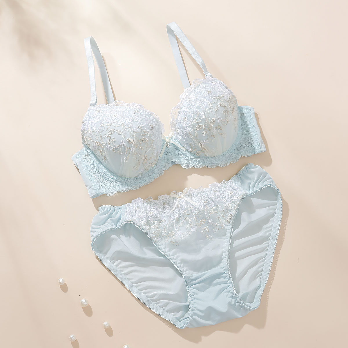 プチソワレ シャンドフルール ブラセット ABCDEF ブラジャー ショーツ