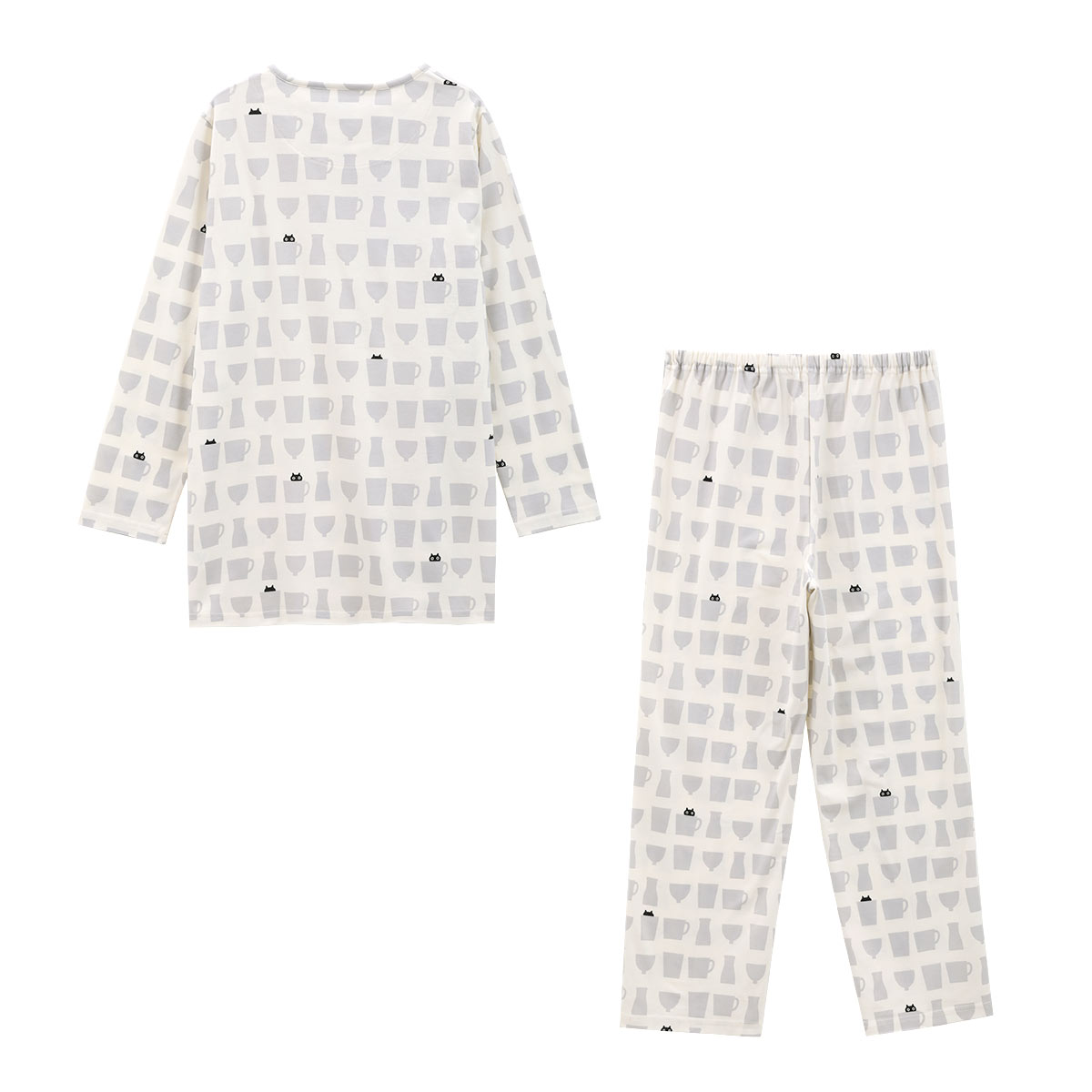 ワコール マタノアツコ ルームウェア 長袖パジャマ 上下セット MEME