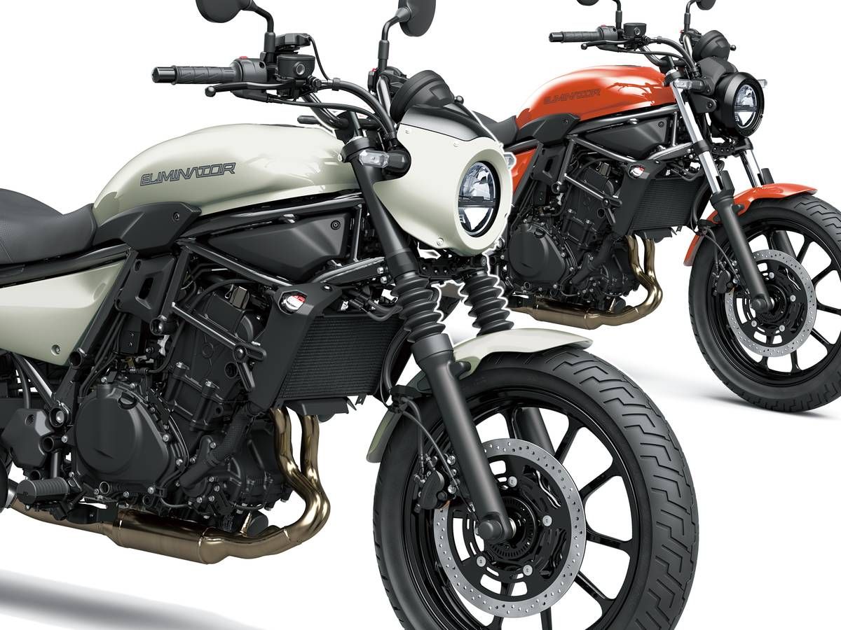 新車】2026年新型「エリミネーター/SE」7/15発売！ オレンジ&ホワイト