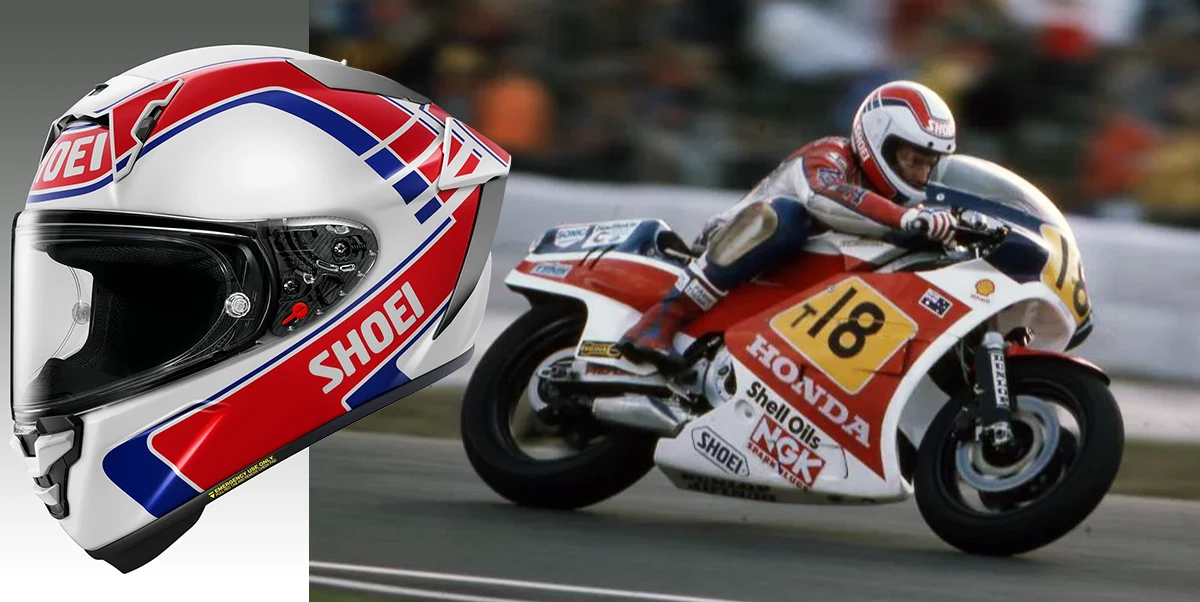 新製品】SHOEIから、ワイン・ガードナーレプリカの新作「X-Fifteen