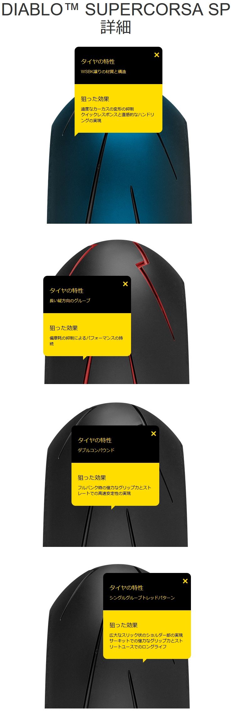 Webike | PIRELLI ピレリ DIABLO SUPERCORSA SP V3【180/60 ZR 17 M/C