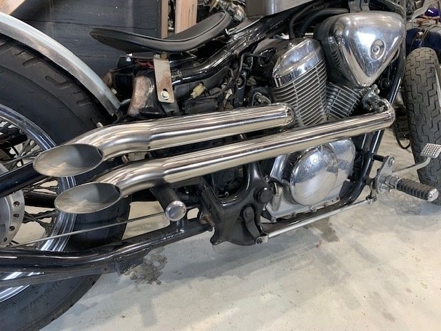 Webike | 部品屋K&W サイレンサー付き ショットガンマフラー