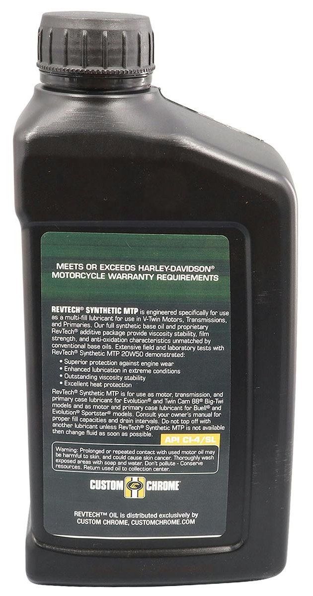 Webike | RevTech レブテック MTPオイル【20W-50】【0.946L(1クオート