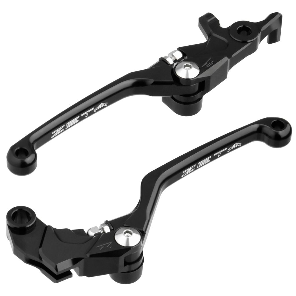 Webike | ZETA ジータ ピボットレバーセット CP 4フィンガー 可倒式 V