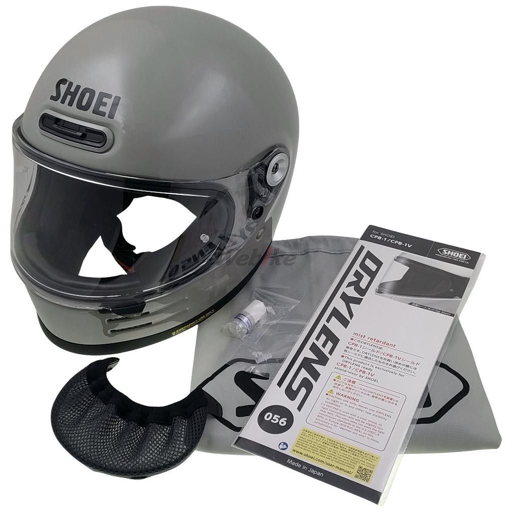 Webike | SHOEI ショウエイ Glamster［グラムスター チョークグレー