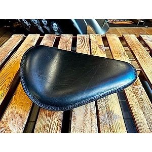 専用ソロシートキットスプリングタイプ(本革サドルシート) - 部品屋K&W