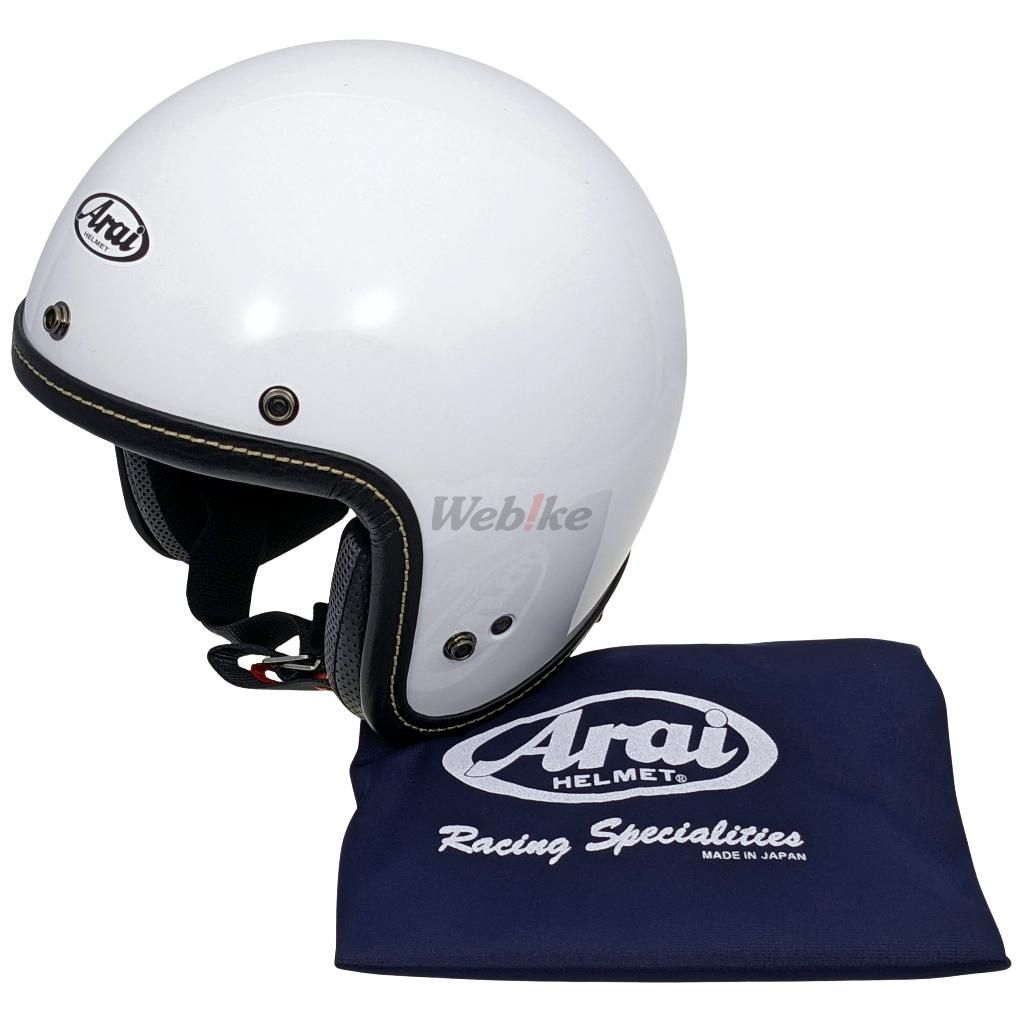 Webike | Arai アライ CLASSIC AIR [クラシック エア ホワイト