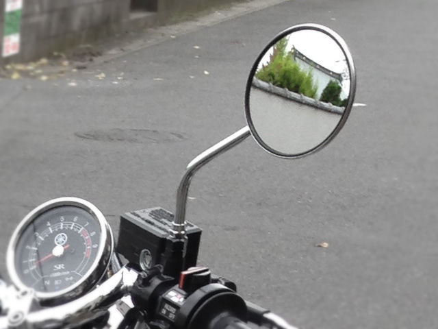 ヤマハ SR400 TANAX NAPOLEON:タナックス ナポレオン ミラー 口コミ