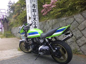 黒＜狂介＞戌 さんの愛車KAWASAKI ZRX400 2007年式 Myバイク