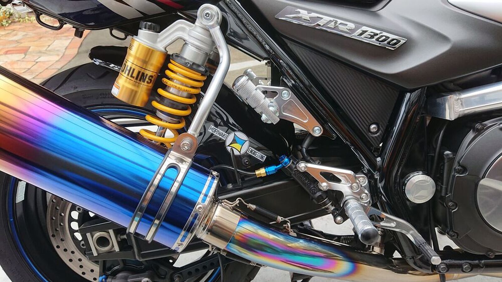 YAMAHA XJR1300「バックステップ他交換しました！」 | ウェビック