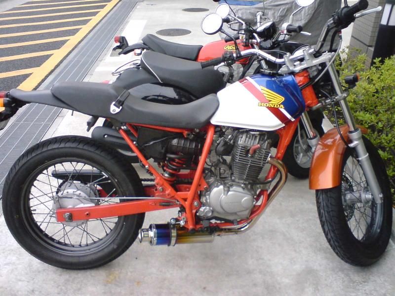 HONDA FTR223「FTR純正タンク交換」 | ウェビックコミュニティ