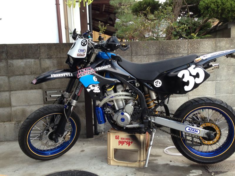 KAWASAKI D-TRACKER [Dトラッカー]「Dトラにオイルキャッチタンク