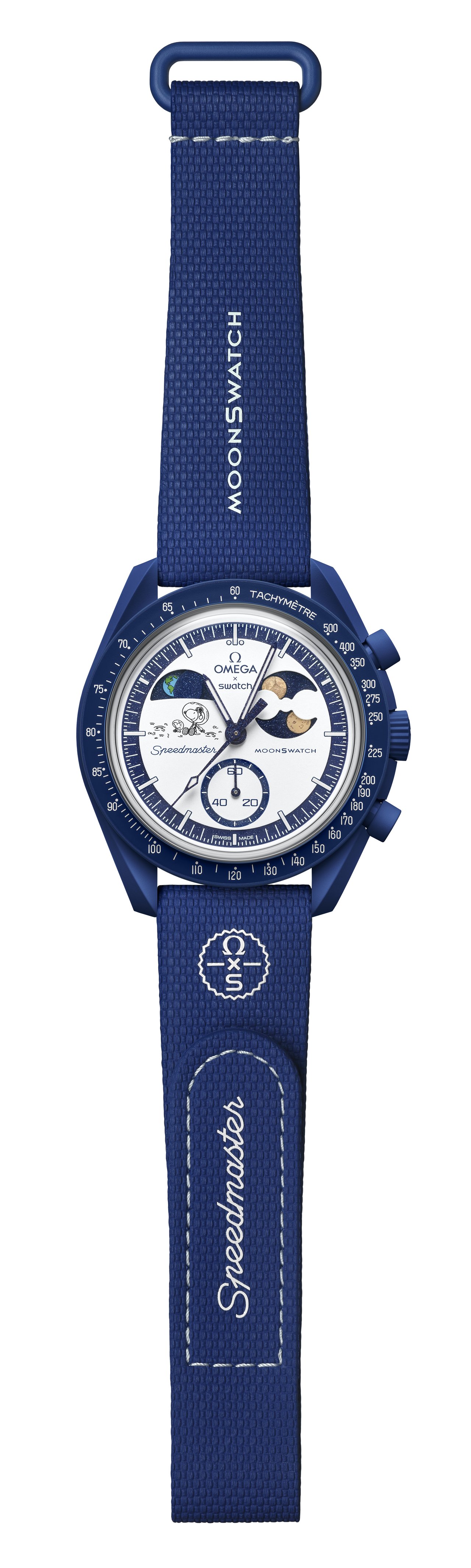 オメガ×スウォッチ新作】スヌーピーと宇宙を旅する。満月の夜だけ手に