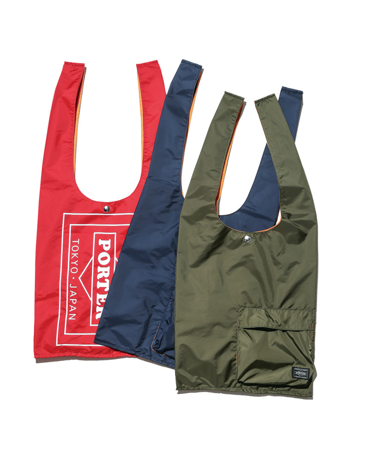 大人の最強エコバッグはこの2つ。ポーターとエル・エル・ビーンの