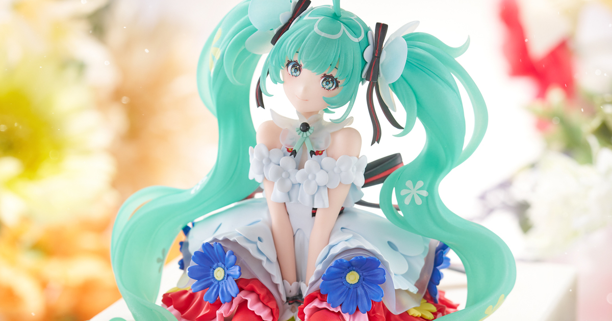 FuRyuプライズ『初音ミク Flower Fairy -白薔薇- ぬーどるストッパー