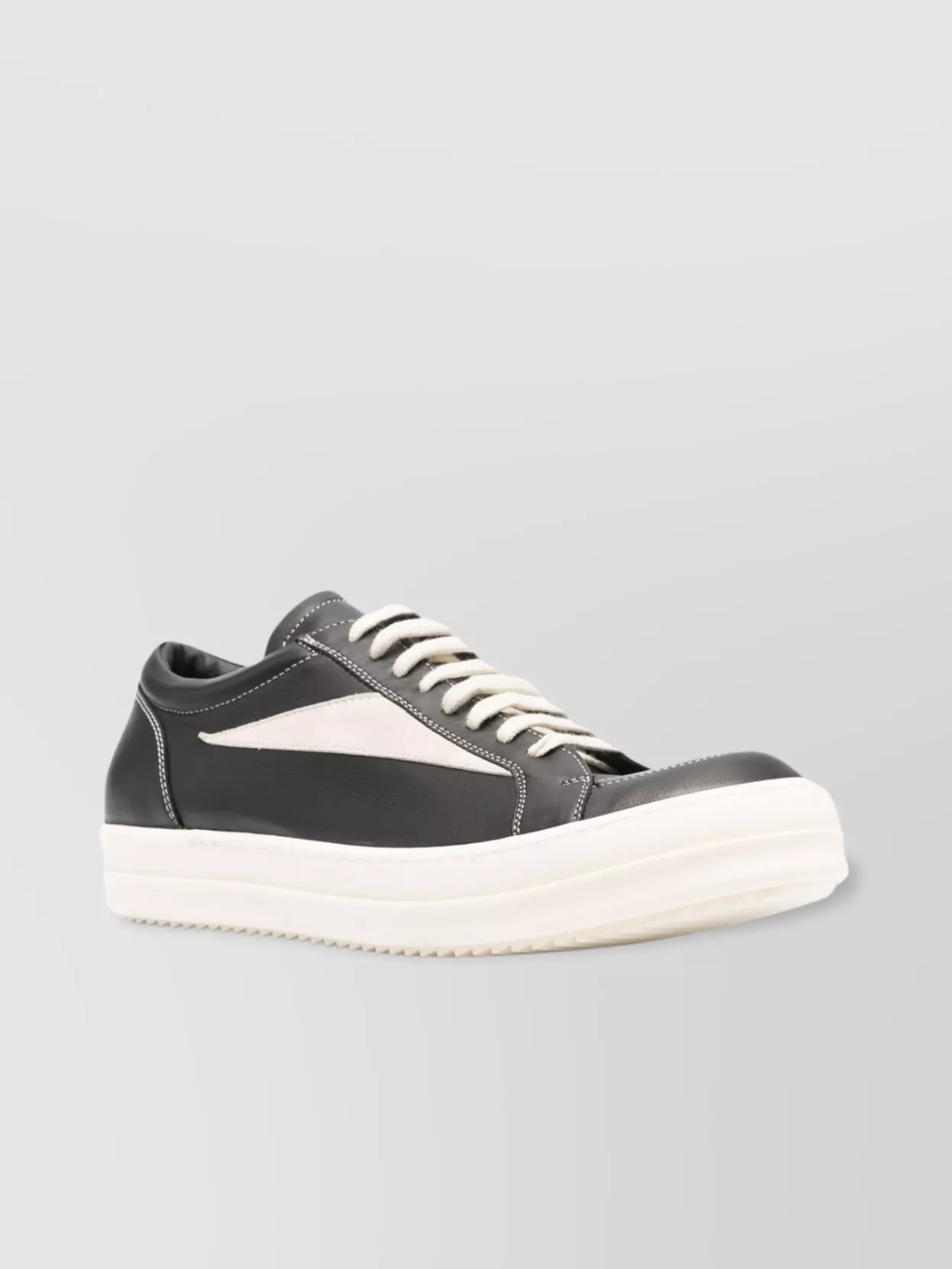 Rick Owens Retro sneakers with shark tooth toe caps | The Fashion