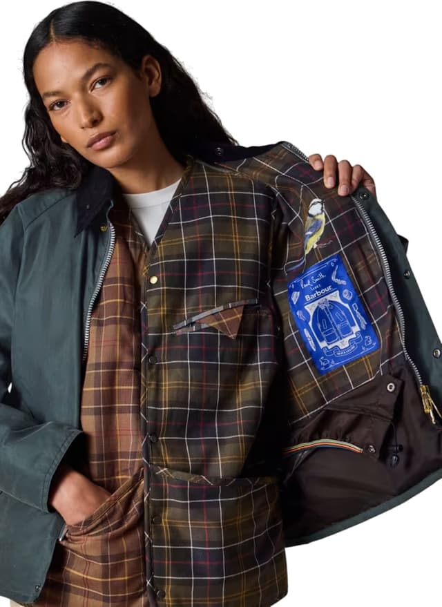 Barbour Barbour X Paul Smith Transport Waxed Jacket - Unisex