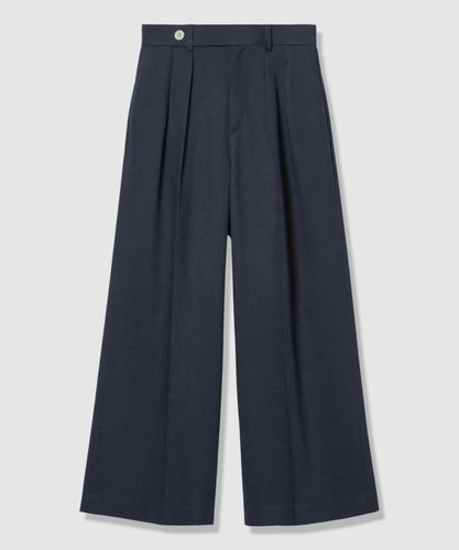 セットアップ対応商品】ポリツイルストレートワイドパンツ|ANAYI