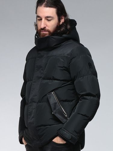 MACKAGE (マッカージュ) ロゴ レイヤード フルジップ ダウンジャケット