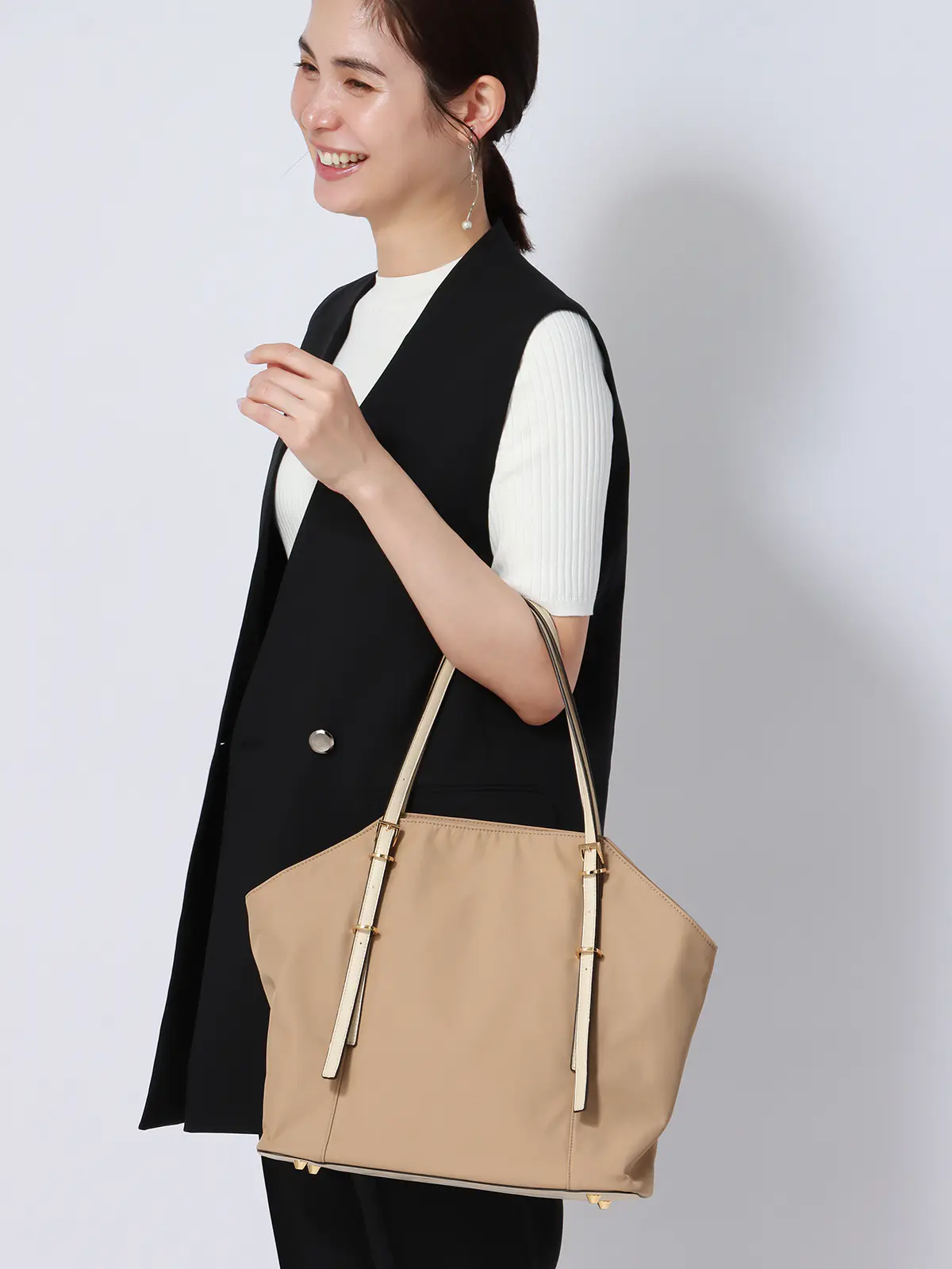 WEB限定／トートバッグ／ナイロン | SUIT SQUARE／UNIVERSAL LANGUAGE