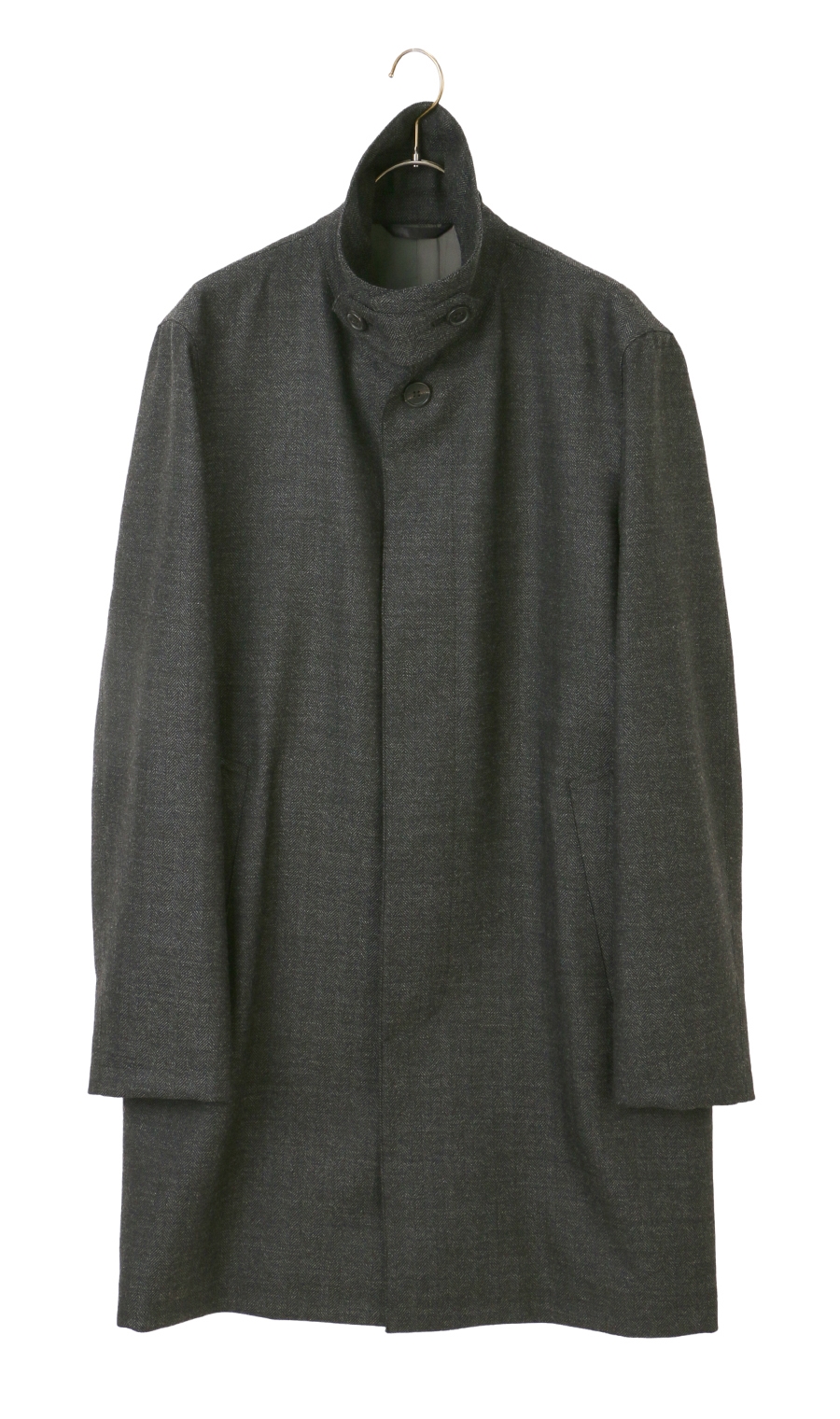 プレミアムステンカラーコート【ウール100%】 (7203R244-37) | Savile