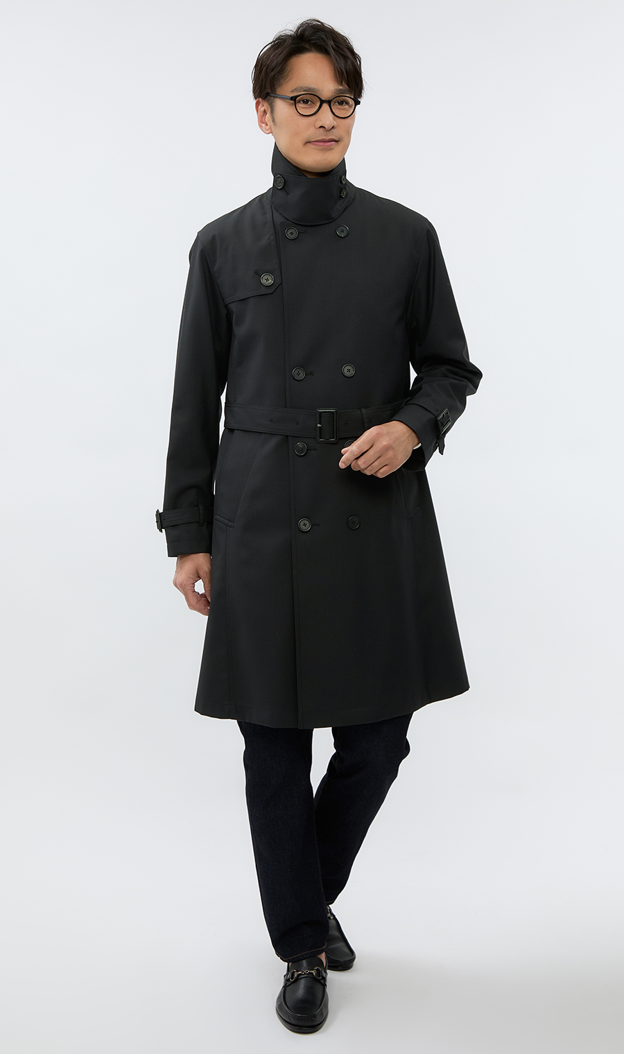 ダブルトレンチコート (7207R244-91) | Savile Row | 紳士服・スーツ