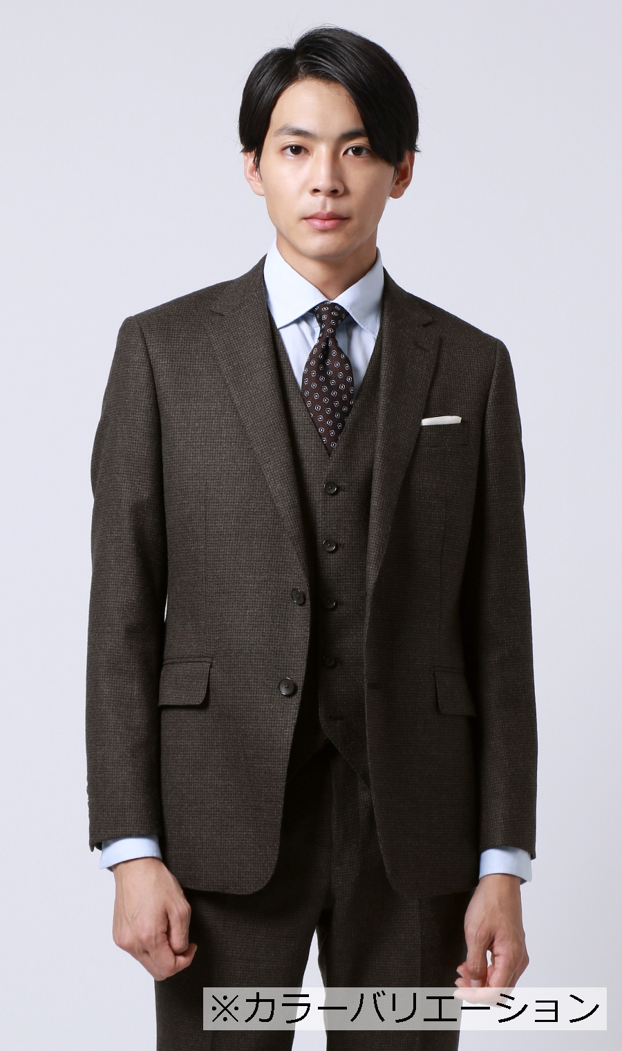 スタイリッシュスーツ《スリーピース》 (126004-74) | PERSON'S FOR