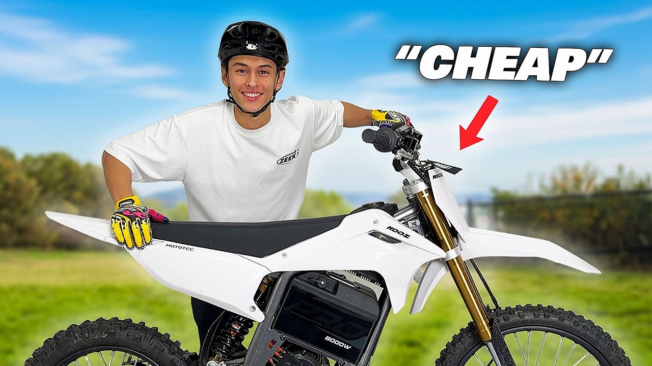 KOOZ 72V 8000W Electric Dirt Bike for Adults(HP131E L)