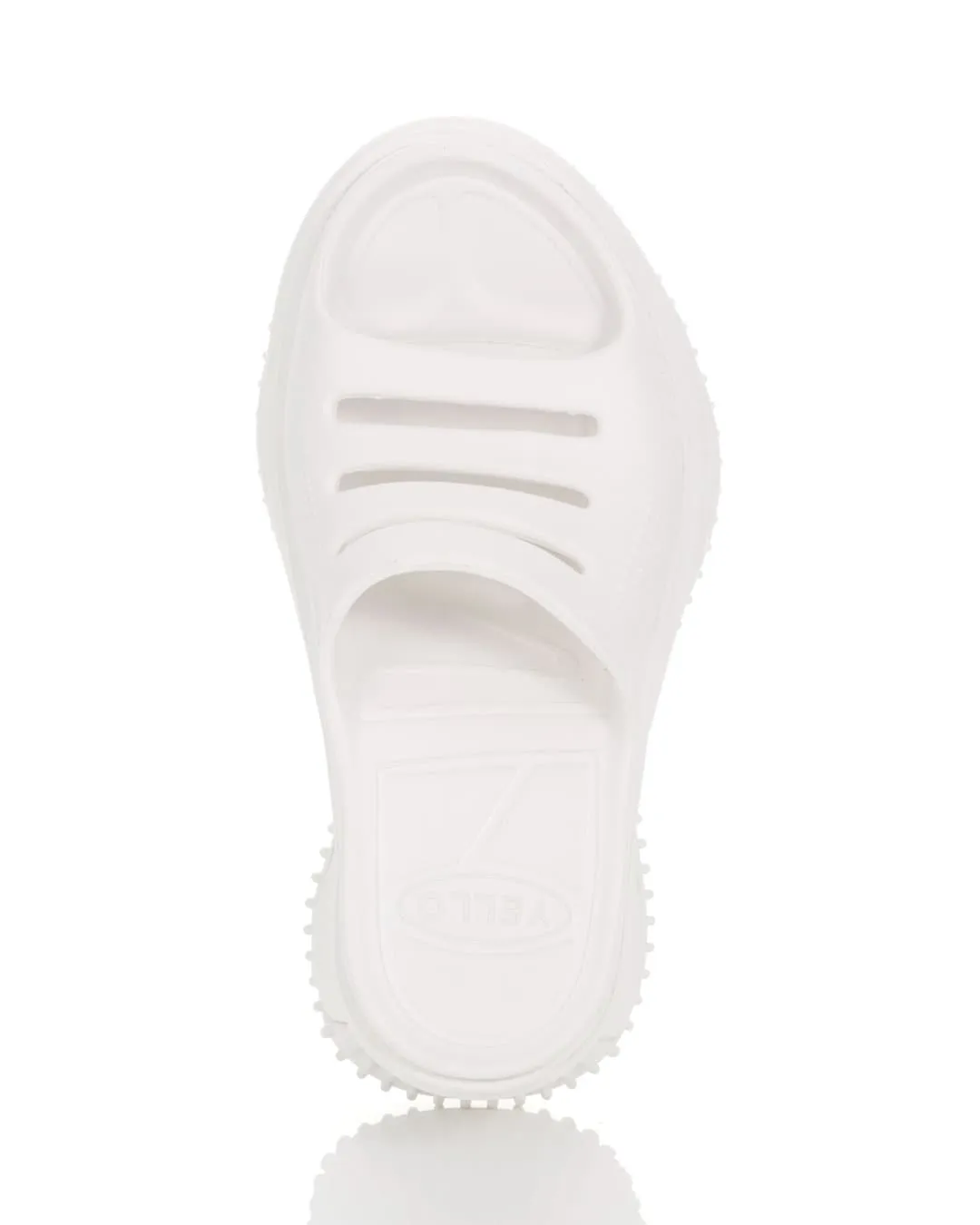 YELLO / FROST PLATFORM SANDALS