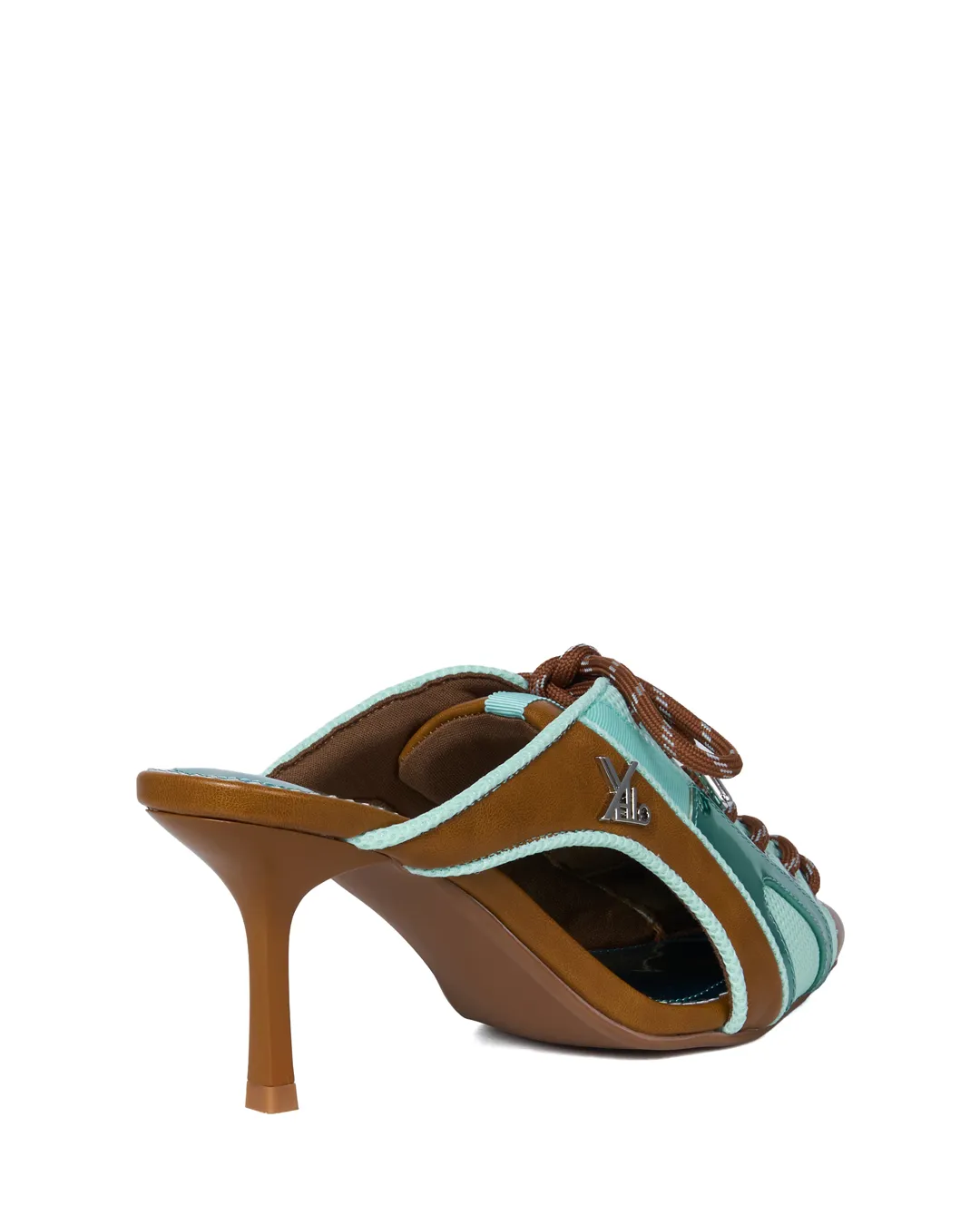 YELLO / CARAMEL MINT SNEAKER MULES