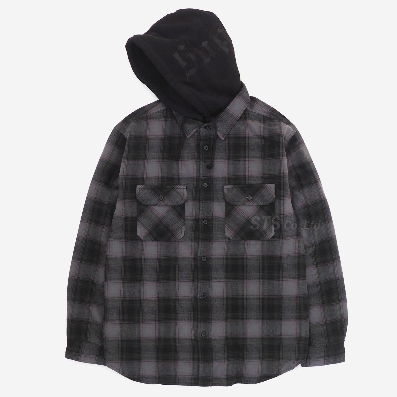Supreme - Hooded Flannel Zip Up Shirt - UG.SHAFT