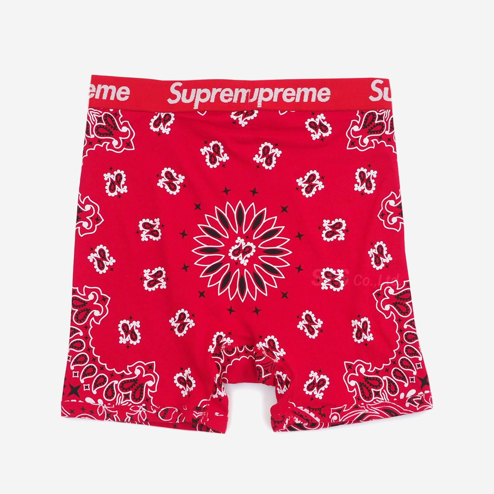 Supreme/Hanes Bandana Boxer Briefs (2 Pack) - UG.SHAFT