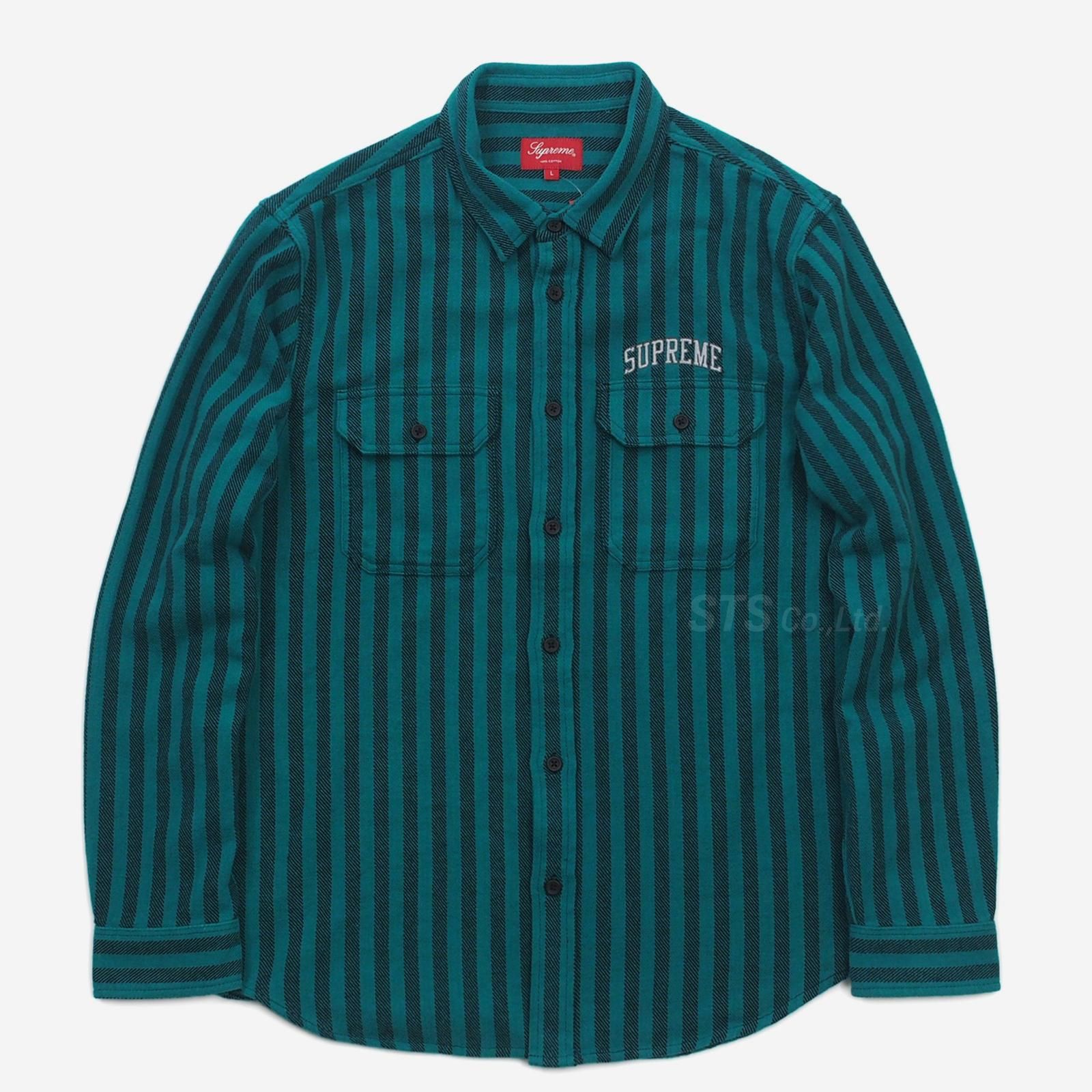Supreme - Stripe Heavyweight Flannel Shirt - UG.SHAFT