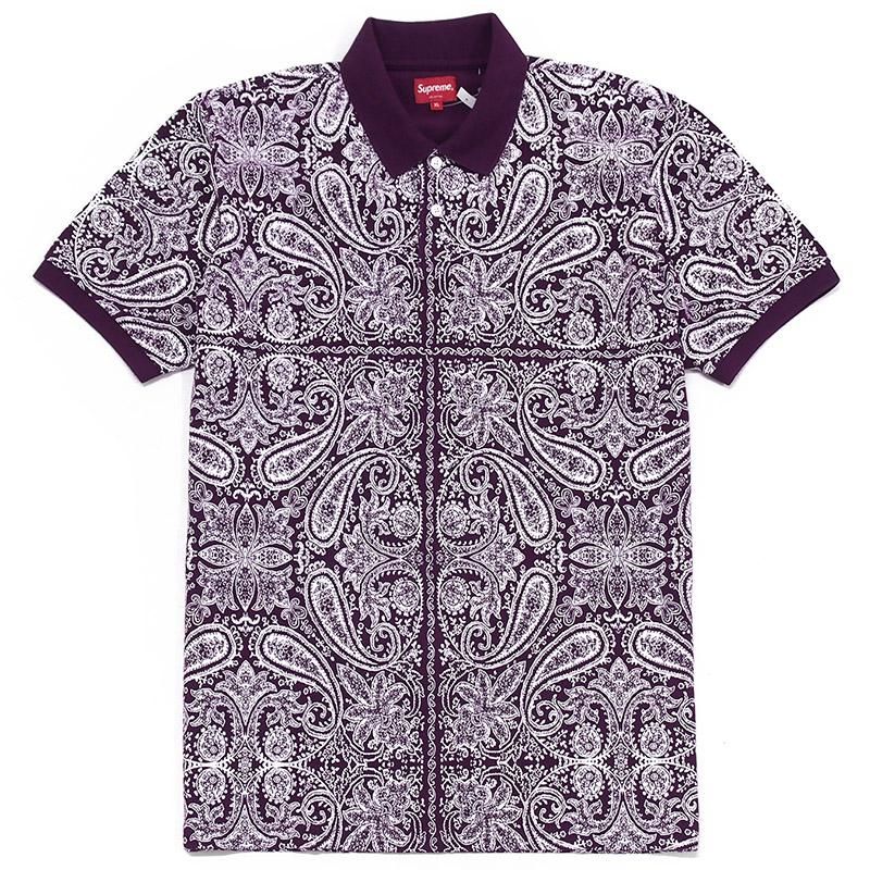 Supreme - Paisley Polo - UG.SHAFT